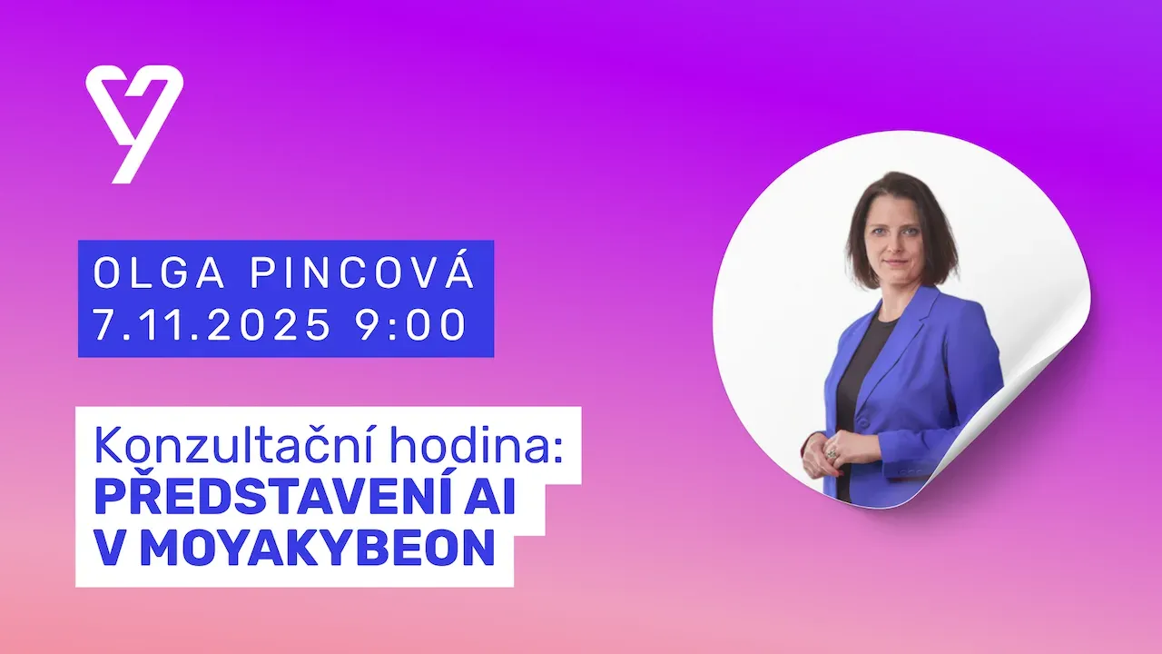 Pozvánka na představení AI v MoyaKybeon