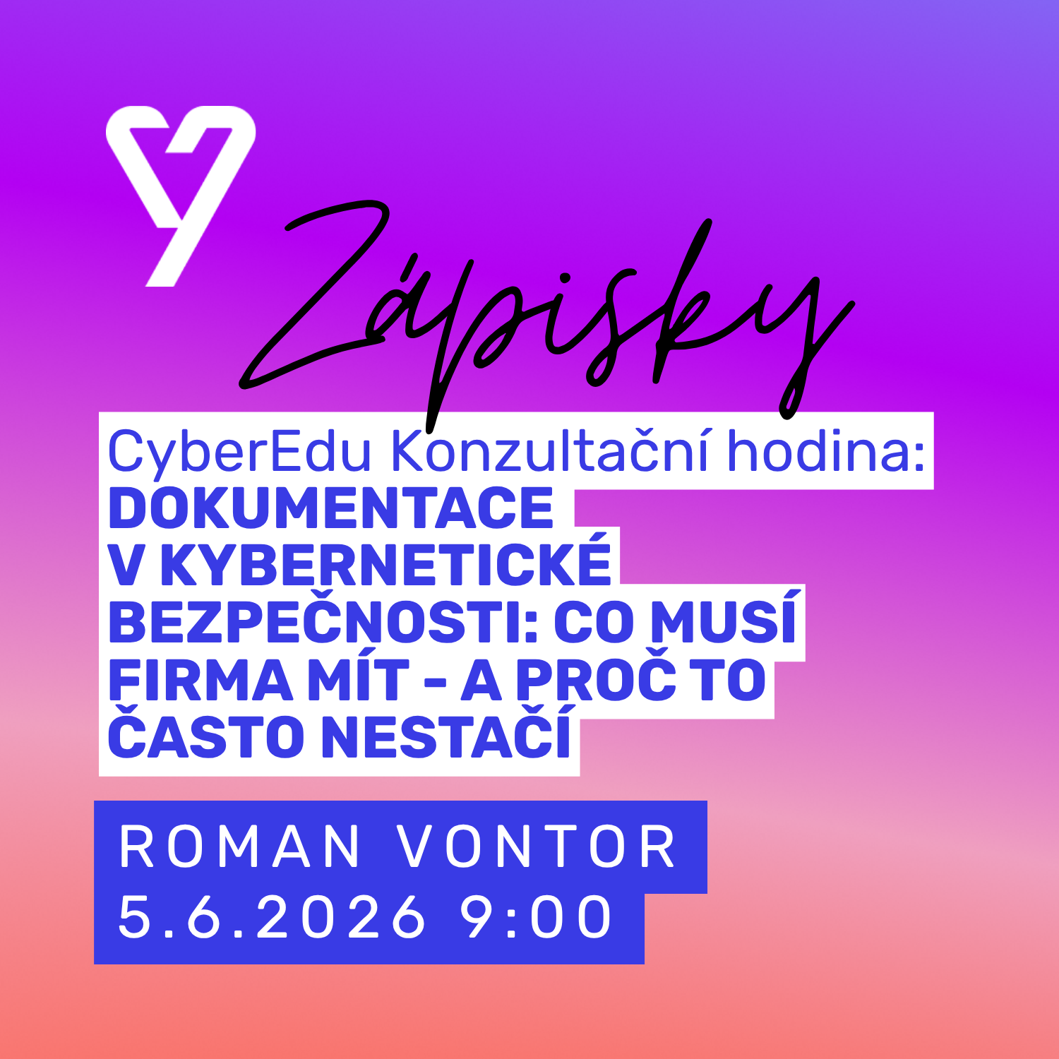 Dokumentace v kybernetické bezpečnosti: Co musí firma mít – a proč to často nestačí